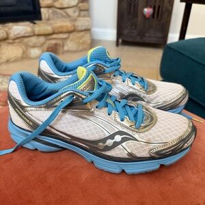 Saucony Pro Grid Lite Running Shoes Women’s Size 11 Blue White